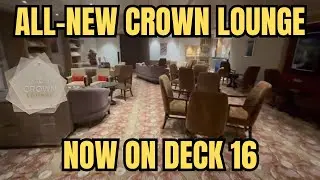 Crown Lounge Moved to Deck 16? Utopia of the Seas Major Upgrade!