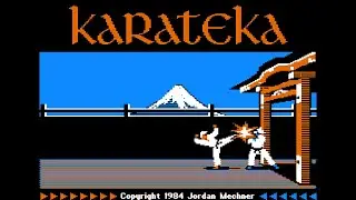 Karateka - full playthrough - Apple II - Jordan Mechner / Broderbund, 1984 | karate game longplay