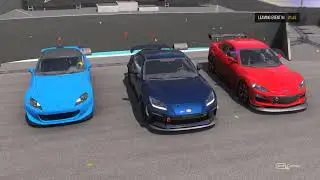 Forza Motorsport Fighting for Podium in Modern Sport Compact Division