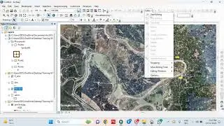 Area Calculation and shape file create in Arc GIS software, land area calculation length measurement