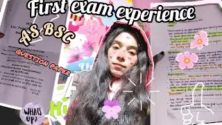 #firstsemesterexam  experience 🥹/botany/4to 5pm/winter exam/tention over thinking 🤔