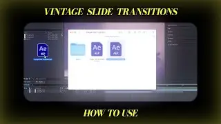 Timeless Elegance: Vintage Slide Transitions for Stunning Video | After Effects