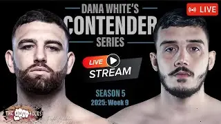 🔴DANA WHITE'S CONTENDER SERIES: Luke Fernandez VS Magomed Zaynukov | LIVE STREAM