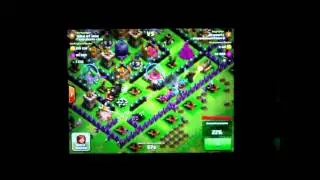 Clash of Clans - Attack Strategy - Farming with high level Troops