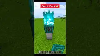 Minecraft: Electric Fence 😱 はいよろこんで #shorts #minecraft