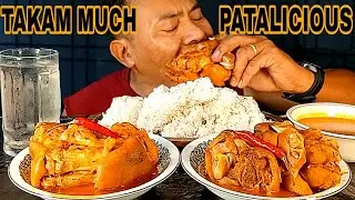 DALAWANG MALALAKING NILAGANG PATA NG BABOY 