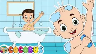 The Bath Song | CocoBus Nursery Rhymes & Kids Songs