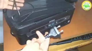 #59-Epson L380 Ink Charging Process