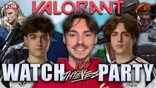 100 Thieves Vs NRG Watch Party | VCT Stage 2 | VALORANT