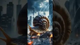 This GIANT Snail Just Crushed an Entire City&hellip; Nobody Was Ready! #snailedit