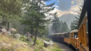 Train ride &bull;gold mining ⛏️ &bull;mine tour devils gate train station 🚉 George Town ,CO #Granolapass #jeep