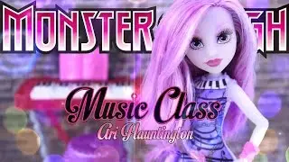 Monster High Music Class - Ari Hauntington - Doll Review - 4K