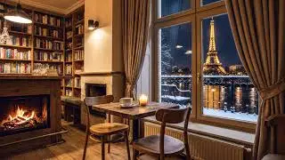 Midnight Caf&eacute; Jazz ☕ Relaxing Late Night Jazz for Calm & Productivity