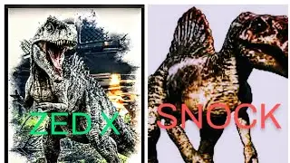 VIANCA(Indoraptor female) 🆚 NOVEL (Velociraptor)