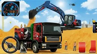☠️New Large City Road Construction Gameplay 🚧 - Android Gameplay#33