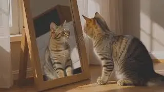 Funny Cat vs Mirror  She Tried to Touch