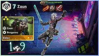 GİZLİ META! 1v9 &Ouml;L&Uuml;MS&Uuml;Z EKKO CARRY & ZAUN KOMPUNU DENEDİM! | SET 16 | OVERRATED TFT