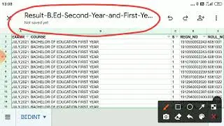 CRSU UNIVERSITY JIND: B.Ed 2nd year result 2021