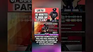 Boom Bap Mondays Mix Part 1