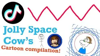 Jolly Space Cow TikTok Cartoon Compilation!