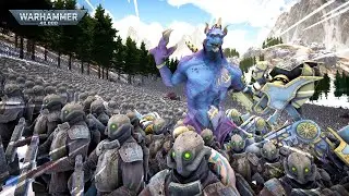 CHAOS HORDE v's 5 MILLION ZOMBIES! | UEBS 2 Warhammer 40K