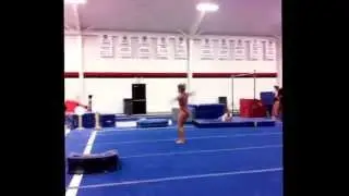 Peyton Hester Level 10 Georgia Elite Gymnastics tumbling passes- New 2013