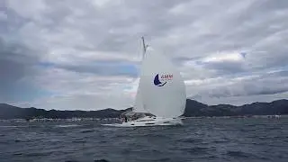 Jeanneau Sun Odyssey 440 (White Marlin) at sea - Yacht Charter T&uuml;rkei