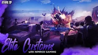 ELITE CUSTOM WAR WEEK 10 DAY 4 WITH TEAM【Bi】| PUBG MOBILE LIVE |【Bi】NimrodYT