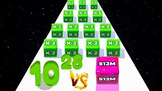 Jelly Run 2048 vs Big Number Run And Merge - All Levels Gameplay (Android,iOS) Part 1