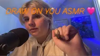 Deep Sleep ASMR ! Draw on you Edition 