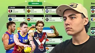 My First OFFICIAL Team of 2023 AFL SuperCoach