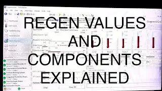 Regeneration (Regen) Values and components explained on a dd15￼