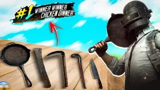 Melee Weapon Only  -  BGMI😂