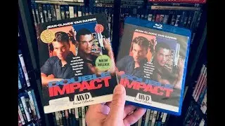 Double Impact BLU RAY REVIEW + Unboxing - MVD Rewind Collection