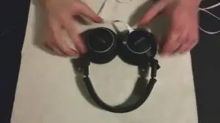 Sony MDR-V55 on-ear to over-ear headphone conversion