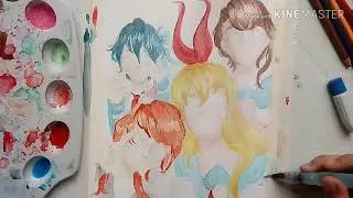 Pintando com Aquarela / FanArt Nisekoi