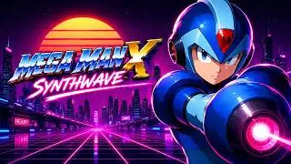 Mega Man X (SNES) 🤖 Retro-Futuristic Synthwave | Soundtrack Remix