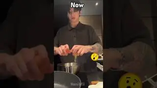 Jungkook then vs now 🥂🤞 cooking skill🤯😱#shorts#bts#jk