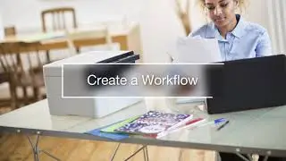 iPrint&Scan Desktop App: How to Create a Workflow