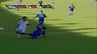 Luis Anaya -Falta+Expulsi&oacute;n vs. Guatemala- Copa UNCAF 2007