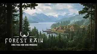 Ancient Nordic Forest - Mystical Viking Music & Rain Sounds