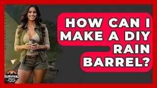 How Can I Make A DIY Rain Barrel? - Survival Skills for Everyone