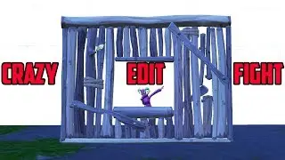 CRAZY EDIT FIGHTS!! - Weird Fortnite moments 18