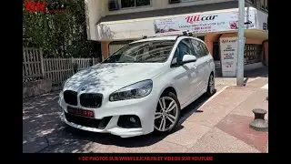 Agence LILICAR Antibes / BMW Série 2 Gran Tourer F46 218d 150ch M Sport 7Places