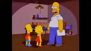Homer Ties To Be An Inventor  The Simpsons