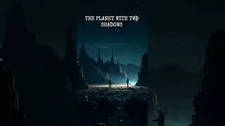 THE PLANET WITH TWO SHADOWS#youtubeshorts #SpaceMystery #SciFiLore #CosmicHorror #UnknownWorlds