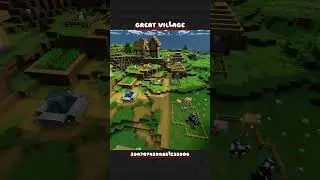 🔥 Amazing Minecraft Village Seed | Minecraft 1.21 Bedrock & PE