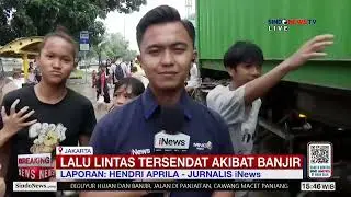 Banjir Rendam Daan Mogot 40 Cm, Lalu Lintas Tersendat | Trijaya Update 23 Januari Siang