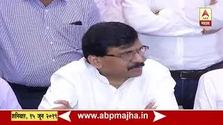Shivsena Leader MP Sanjay Raut  addresses media at Ayodhya.