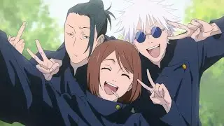 for the first time&hellip; jujutsu kaisen edit (gojo, geto and shoko)